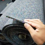 FREE SAMPLE-Shock Absorber Sound Insulation Rubber Roll Gym Carpet Underlay Sports Rubber Flooring Mat