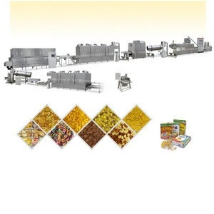 frosted kelloggs Corn flakes/breakfast cereals processing line by chinrse earliest,leading supplier since 1988