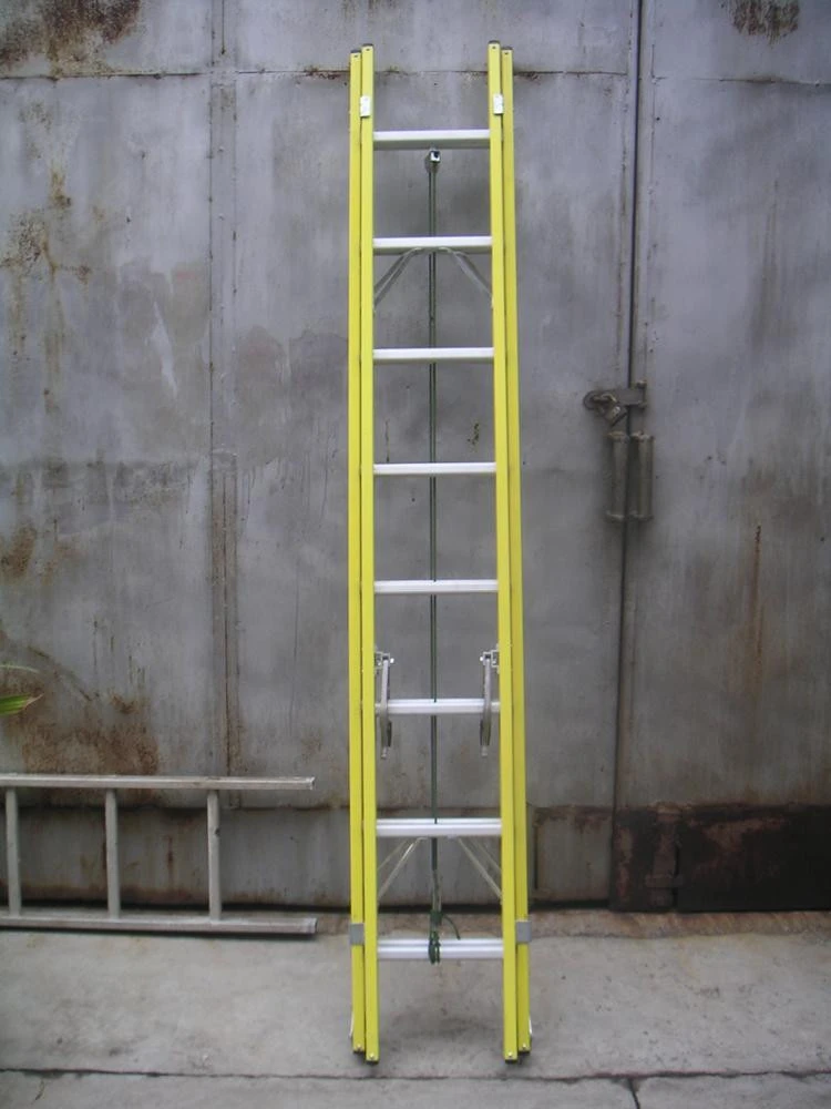 FRP fiberglass 2/3 sections extension folding Industrial  insulation ladder