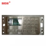 fuel dispenser pump keyboard metal keypads