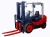 Import Fully Automatic Hydraulic Lifting Small Electric Forklift with Four-Wheel Drive 3.5 Ton from China