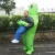 Import funny blow up suit party fancy dress unisex costume halloween adult alien mascot costume from China