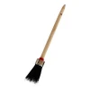 Furniture Painting Wax Paint Brush Waxing Wood Handle Round Paint Brush With Boar Bristle