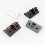 Furniture Plastic Accessories Kitchen Cabinet Corner Bracket Plastic Corner Connector Furniture Fitting
