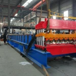 Galvanized Steel Metal Roof Tile Roll Forming Machine