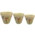 Import Garden melamine plastic flower pot mix with bamboo fiber from China