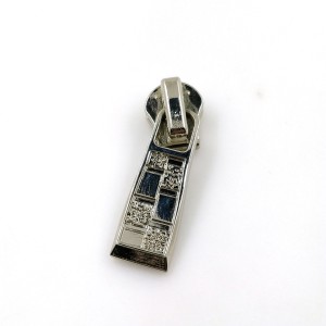 Garment Accessories Colorful Custom zipper Resin with Metal puller