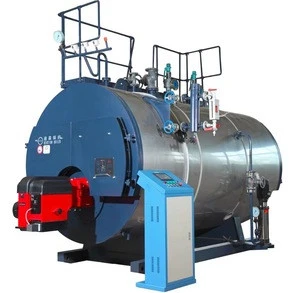 Gas diesel fired steamer boiler for food factory