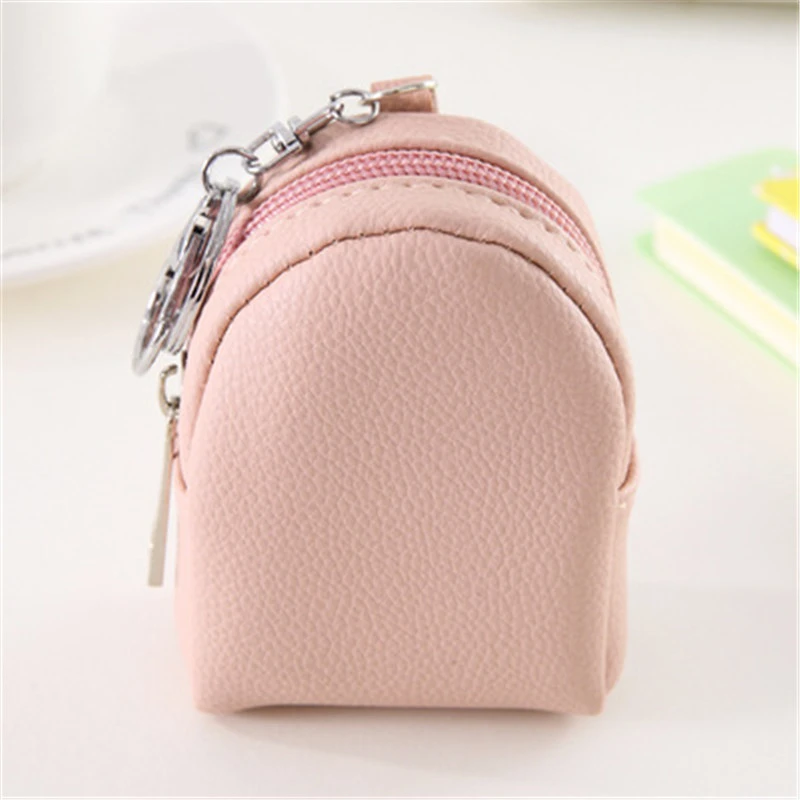 Girl Small Coin Purse Lovely Pouch Wallet Soft Silicone Coin Bag portable Credit Card Holder Key Money Bag Women Zip Coin Purse