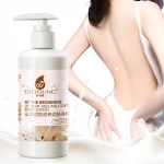 Goat milk bleaching face body cream black snow skin whitening moisturizing body lotion skin lightening lotion