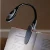 Import Goldmore1 Portable Flexible 1pc White LED Clip Book Reading Lamp Black Book Light from China