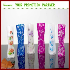 Good Quality Custom Plastic PVC Folding Vase