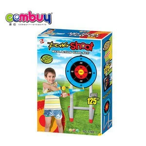 Good quality kids sport toys plastic small bow arrow target shooting