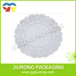 grease proof white doily paper