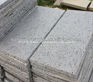 grey volcanic basalt tile outdoor flooring