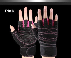 Half Finger Gym Gloves Heavyweight Sports Exercise Weight Lifting Gloves Body Building Training Sport Fitness Gloves NCS695