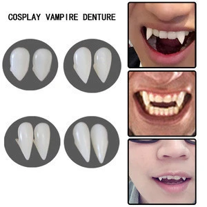 Halloween party supplies decoration Vampire Dentures role-playing props Cosplay Props