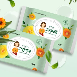 Han Korean Soft wet bidet tissue  Pop-Top Packs Eco-friendiy High-Quality sanitary Cost-effectiveness Ultra Plus Clean Care