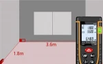 Hand-held High-precision infrared Distance Meter laser rangefinder
