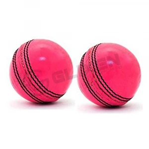 Hand Stitched Premium Quality Leather Red Bowling Sports Cricket Hard Balls