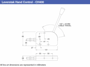 hand throttle of agricultural machinery