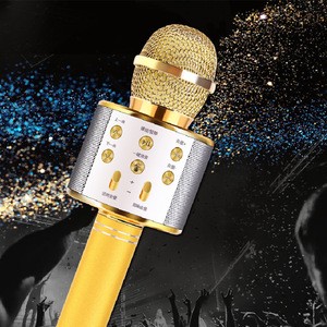 Handheld bluetooth wireless microphone professional Portable Factory wholesale 2020 new product For USB for karaoke microphone