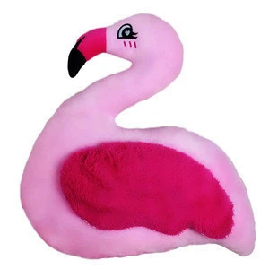 Handmade Flamingo Custom Plush Pillow fuzzy Throw Pillow For Home Party Decoration Supplies