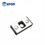 Hardware Hot Rolled Steel Bolt Cable Suspension Straight Clamp for figure8 fiber cable