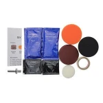 Headlight Restoration Kit,Headlamp Polishing Paste Kit,Headlight Restoration Lens Cleaning Tools for Car Care