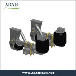 Heavy Duty Semi Trailer Parts Lifting Type Air Suspension