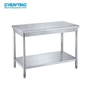 Heavybao Stainless Steel Knocked-down Hospital Food Foot Table Piece