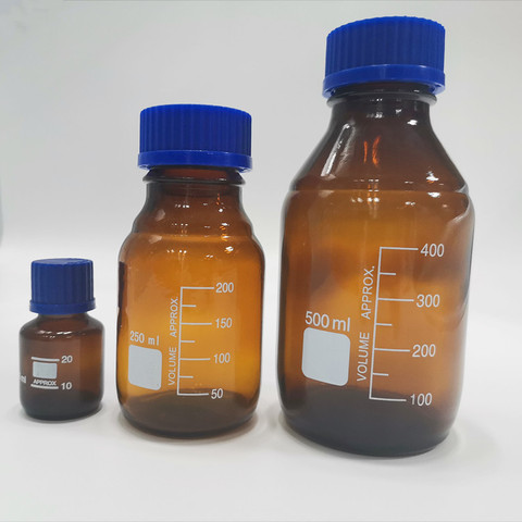 Buy Hematology Reagent Bottles Package Glass Bottle Reagent For ...