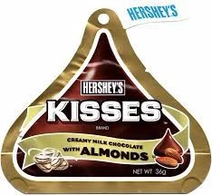 Hershey Kisses Almond