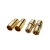 Import High Current 8mm EC8 Bullet Connector 24K Gold Plated Banana Plug Socket Female Male Connectors For RC Car ESC Lipo Battery from China