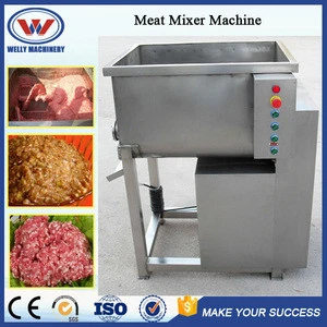 High efficiency vacuum type sausage used meat mixer