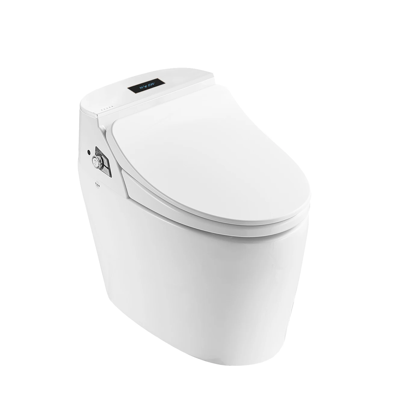 High-grade bidet intelligent toilet smart wc toilets with foot feel flush with watertank