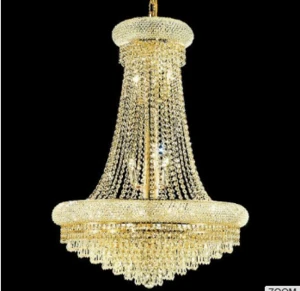 High-grade LED E14 crystal chandelier lighting for home villa hotel project