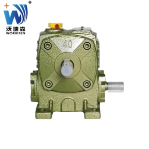 high precision gear reducer with high precision and soft tooth surface of WPA worm and worm gear worm gear is greatly impro