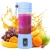Import High Quality 380ml 6 Blades Mini Electric Portable Rechargeable Fruit Juicer Popular USB Blender Juicer from China