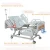 Import High quality Abs 3 crank manual hospital bed PP guardrail ICU three function medical bed from China