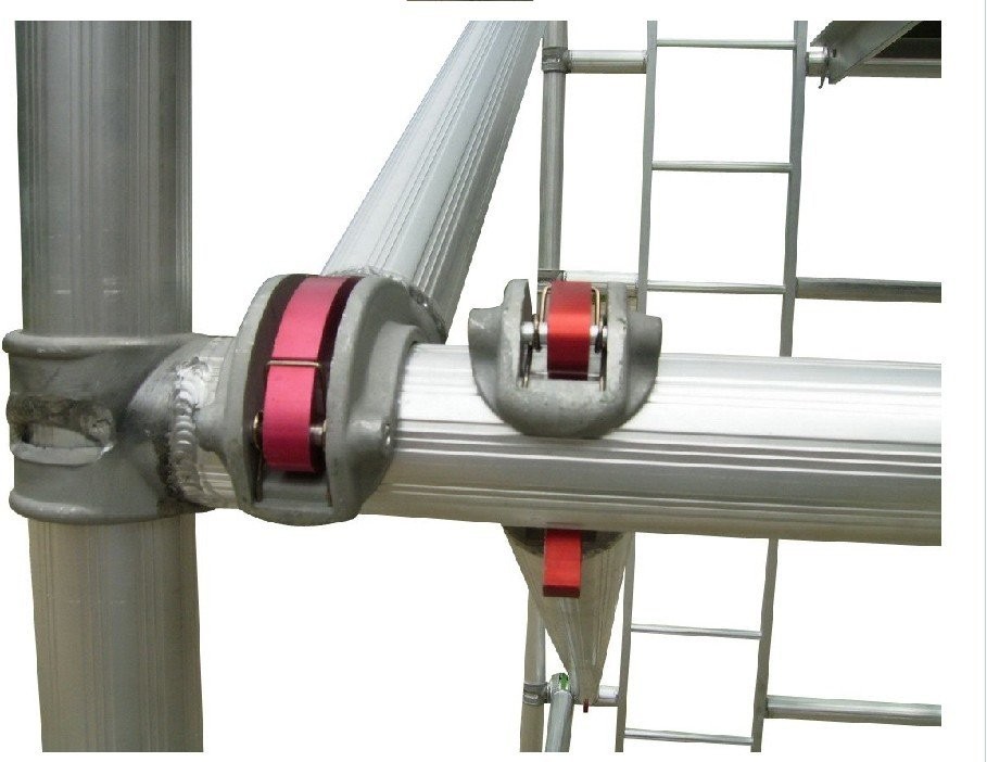 High quality aluminium alloy mobile 12m scaffolding tower in malaysia