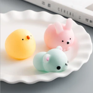 High Quality Animal Shaped Soft Squishy Squeezed Small Toys