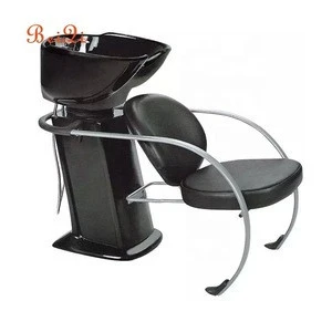 High quality beauty salon furniture shampoo station luxury hair salon washing shampoo chair bed