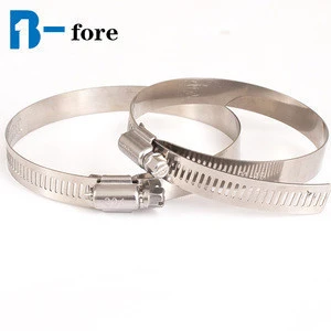 High quality best selling  stainless steel  fuel line hose clamp pipe clamp clip