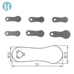 High Quality Bus Semi-Hermetic Refrigerating Semi closed Compressor Sliver Valve Reed Air-Compressor Parts For Sale