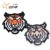 Import High Quality Cheap Custom 3D Embroidery Patch Brand Patch Embroidered Patch With Tiger Logo from China