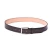 Import High Quality cheap Lychee stripe business genuine leather pin buckle belt for men from China