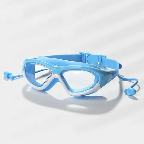 High quality colorful swim goggles unisex wide vision swim goggles children anti fog swim goggles for kids