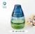 Import High quality cone cylinder with small mouth custom navy blue and green gradient clear cheap murano glass vase from China