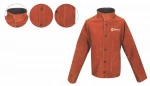 High Quality Cow Split Leather Welding Jacket Heat Resistance Welders Welding Jacket